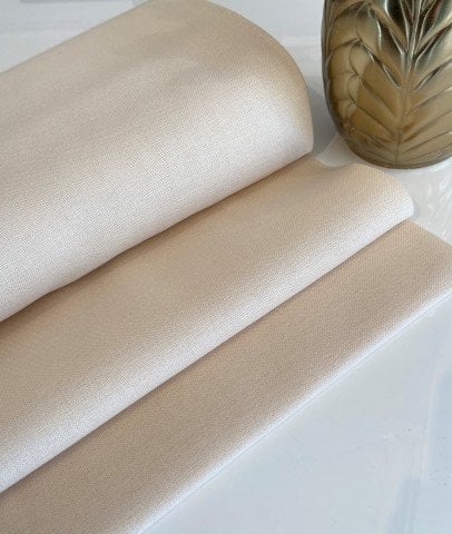 Zweigart Brittney Lugana 28 ct İşleme Kumaşı Krem/264