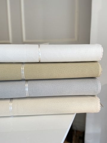 Zweigart Brittney Lugana 28 ct İşleme Kumaşı Krem/264