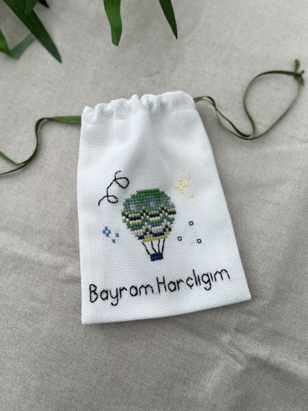 Bayram Harçlık Kesesi Uçan Balon