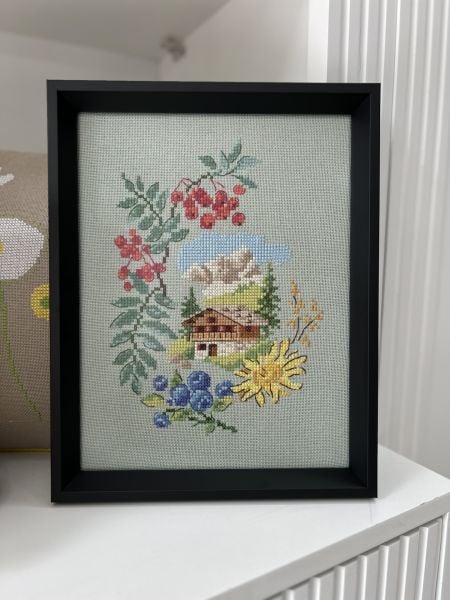 4 Mevsim Kanaviçe Tablo Malzeme Kiti