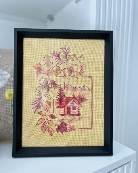 4 Mevsim Kanaviçe Tablo Malzeme Kiti