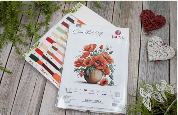 Luca-s Art Goblen Baskısız Kanaviçe Kiti B7022