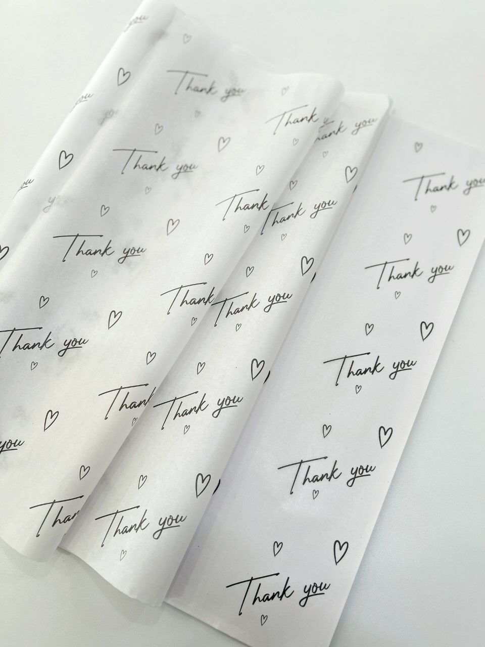 Pelur Paketleme Kağıdı 20 adet Thank You