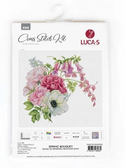 Luca-s Art Goblen Baskısız Kanaviçe Kiti B7018