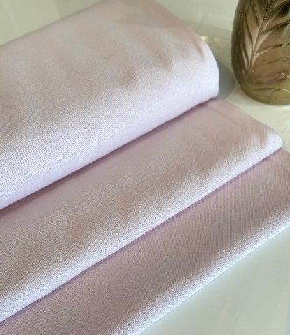 Zweigart Lugana 25 ct İşleme Kumaşı Açık Pembe/443