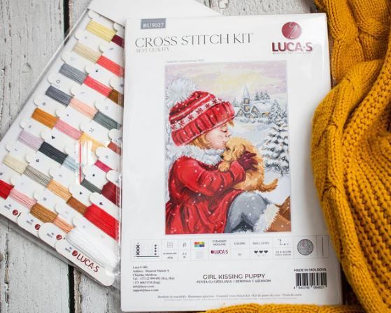 Luca-s Art Goblen Baskısız Kanaviçe Kiti BU5027