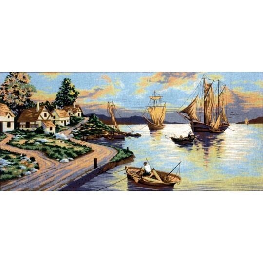 60x125 cm Diamant Baskılı Goblen B1285