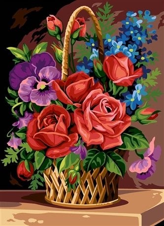 45x60 cm Seg de Paris Baskılı Goblen 929666