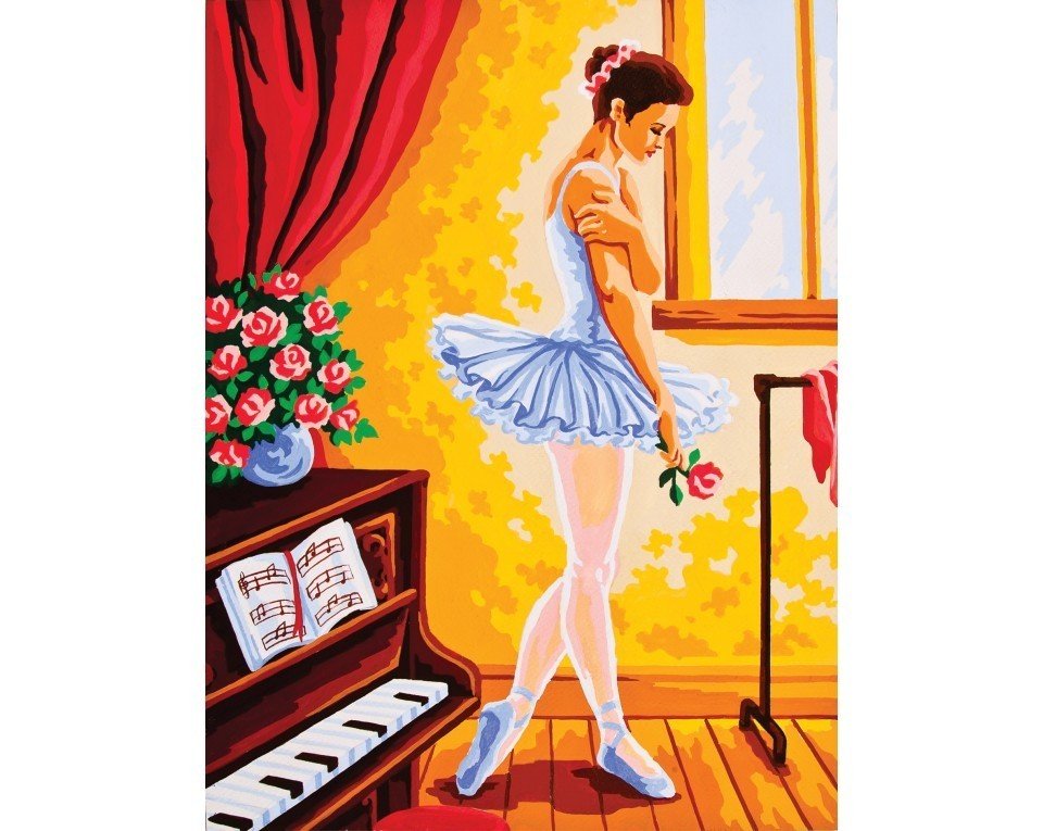 40x50 cm Collection D'art Baskılı Goblen 10369