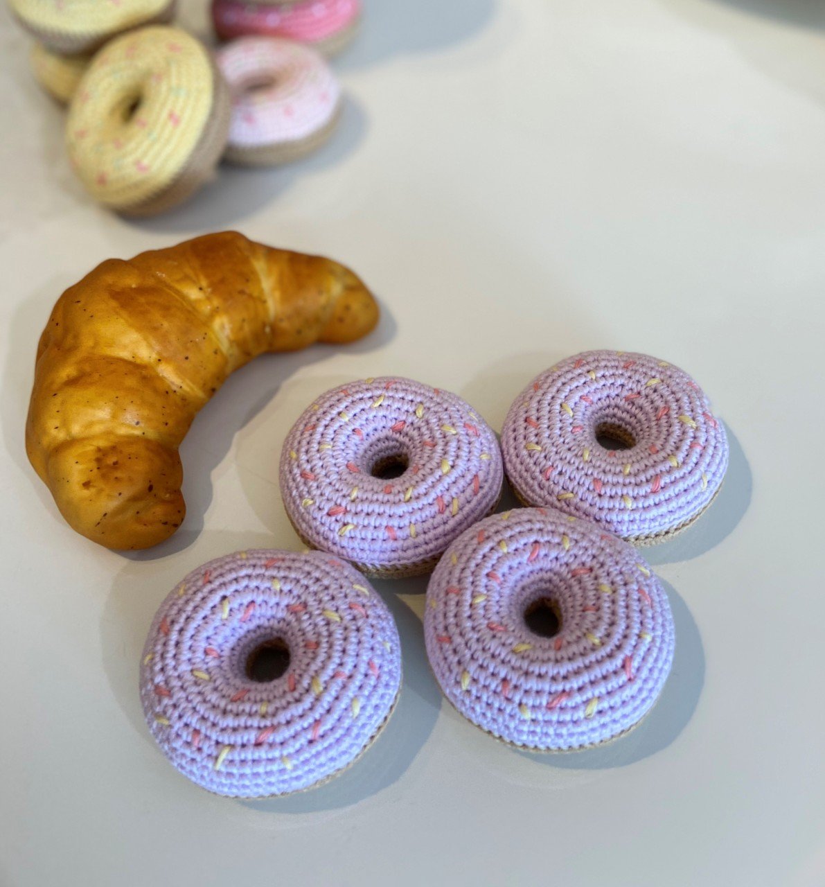 Oyuncak Donut Lila