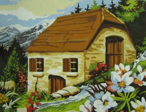 40x50 cm Seg de Paris Basklı Goblen 926286 Goblen