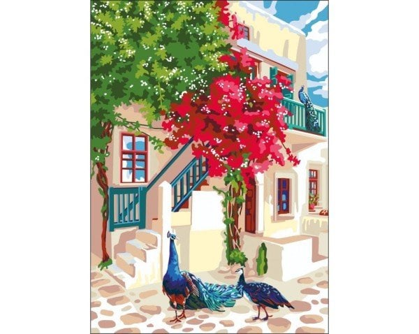 60x80 cm Collection D'art Baskılı Goblen 12994