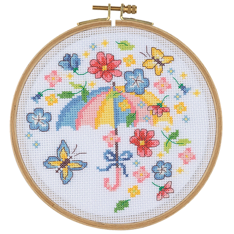 Tuva Ahşap Kasnaklı Kanaviçe Kiti  BCS07