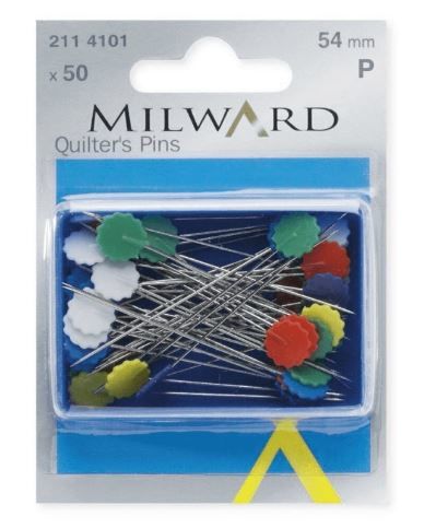Milward Çiçek Başlıklı Toplu İğne (50 adet)