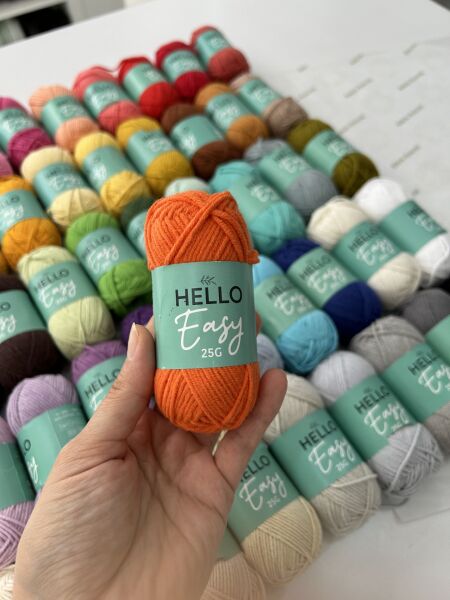 Hello Easy İplik Seti Tüm Renkler 45 adet