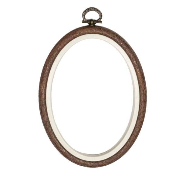 Nurge Oval Plastik Çerçeve Kasnak