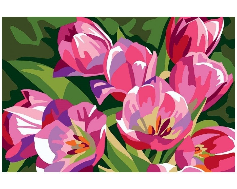 30x40 cm Collection D'art Baskılı Goblen 6289