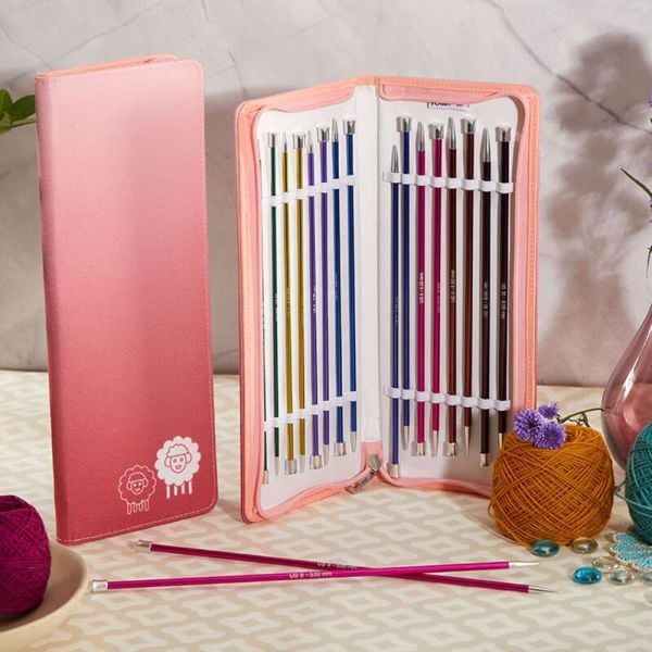 KnitPro Zing Standart Örgü Şişi Seti 35cm (Yeni Ambalaj)