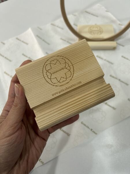 Ahşap Kasnak ve Telefon Tutucu