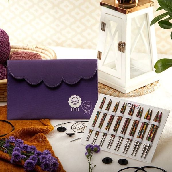 KnitPro Symfonie Deluxe Set Misinalı Ahşap Şiş Seti