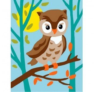 20x25 cm Collection D'art Baskılı Goblen 3323