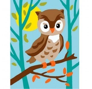 20x25 cm Collection D'art Baskılı Goblen 3323