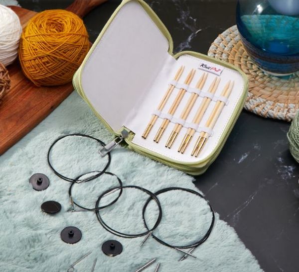 KnitPro Japanese Bamboo Starter Set Misinalı Örgü Şiş Seti