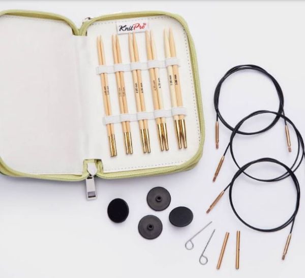 KnitPro Japanese Bamboo Starter Set Misinalı Örgü Şiş Seti