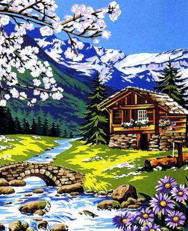 50x65 cm Margot Baskılı Goblen 133.3411 Goblen