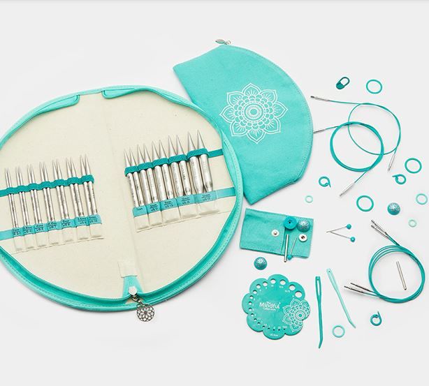 KnitPro Mindful Gratitude Değiştirebilir Misinalı Şiş Seti 13cm