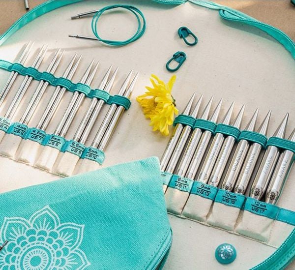 KnitPro Mindful Gratitude Değiştirebilir Misinalı Şiş Seti 13cm