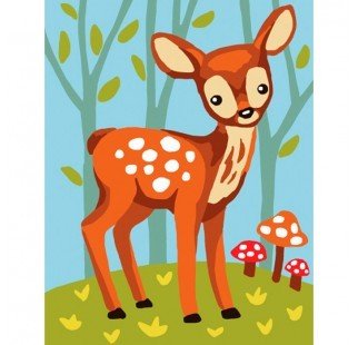 20x25 cm Collection D'art Baskılı Goblen 3319