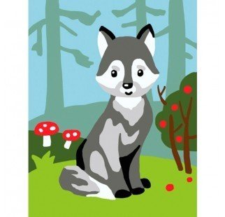 20x25 cm Collection D'art Baskılı Goblen 3320