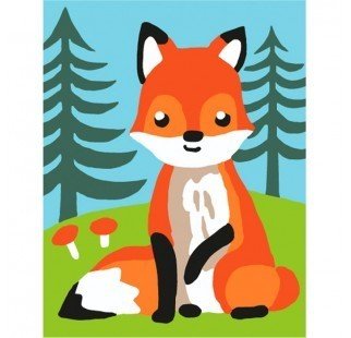 20x25 cm Collection D'art Baskılı Goblen 3321