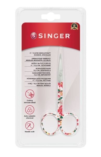 Singer Renkli Kıvrık Uçlu Nakış Makası