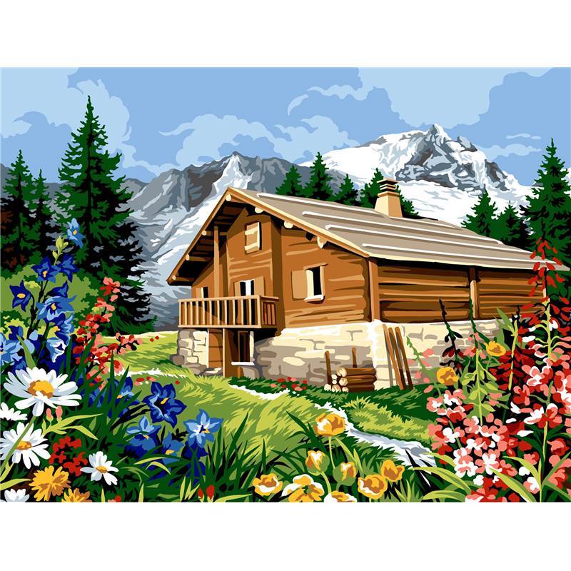 60x80 cm Margot Baskılı Goblen 15241