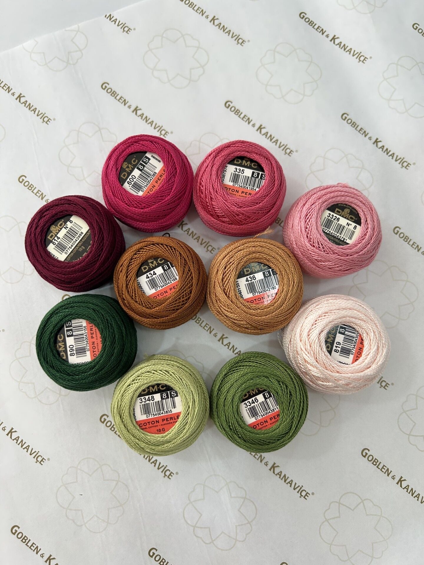 Koton Perle 10'lu Set Pembe Tonlar