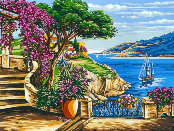 60x80 cm Margot Baskılı Goblen 152 05 Goblen