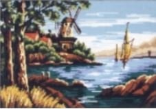 45x60 cm Gobelin Baskılı Goblen 14780