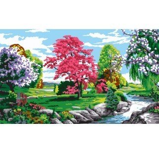 40x60 cm Collection D'art Baskılı Goblen 11562