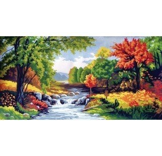 40x60 cm Collection D'art Baskılı Goblen 11563