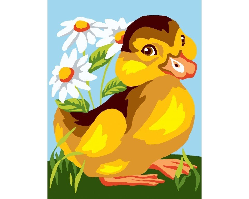 20x25 cm Collection D'art Baskılı Goblen 3317