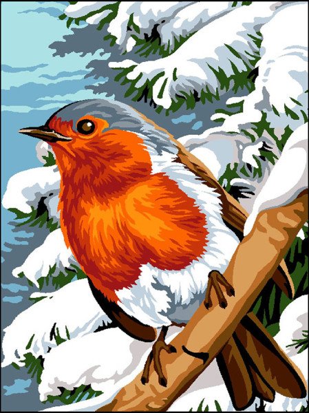 40x50 cm Margot Baskılı Goblen 153 1431 Goblen