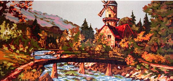60x120 cm Gobelin Baskılı Goblen 11385