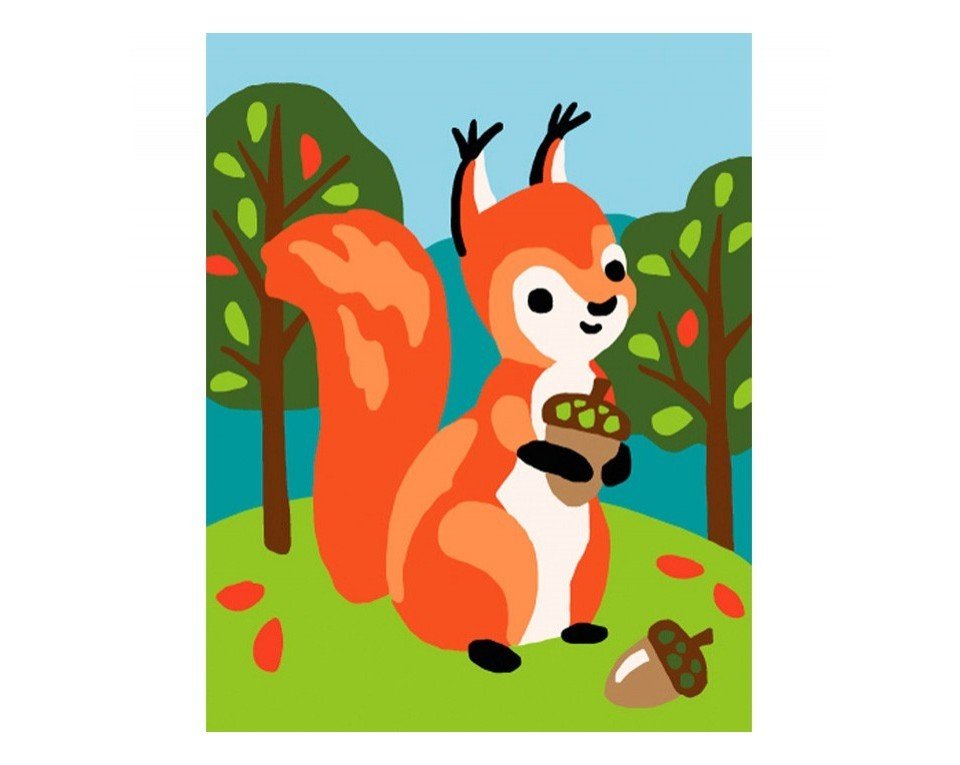 20x25 cm Collection D'art Baskılı Goblen 3326