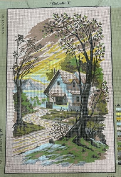 55x80 cm Gobelin Baskılı Goblen 10543