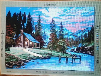 60x80 cm Gobelin Baskılı Goblen 10552