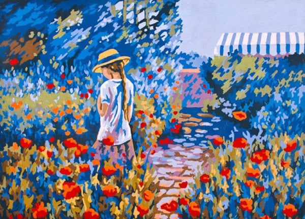 30x40 cm Collection D'art Baskılı Goblen 6267