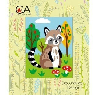 20x25 cm Collection D'art Baskılı Goblen Kiti 3322K