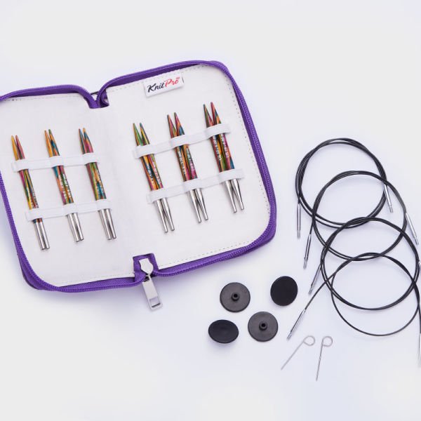 KnitPro Symfonie Deluxe Set 10 cm Kısa uçlu